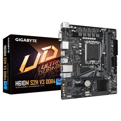 Gigabyte H610M S2H V3 DDR4 Motherboard Gigabyte H610M S2H V3 DDR4 Motherboard