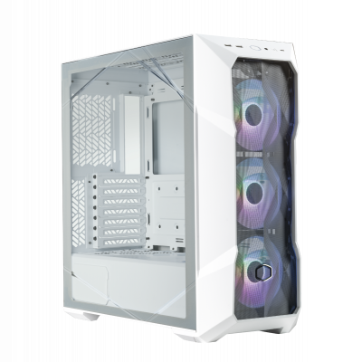 Cooler Master MasterBox TD500 Mesh V2 PC Case - White Edition